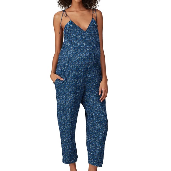 Hatch Pants & Jumpsuits Hatch The Kacey Maternity Jumpsuit Size Poshmark
